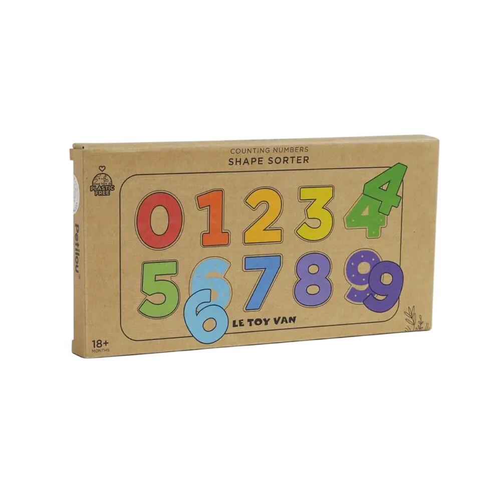 Le Toy Van Numbers Shape Sorter
